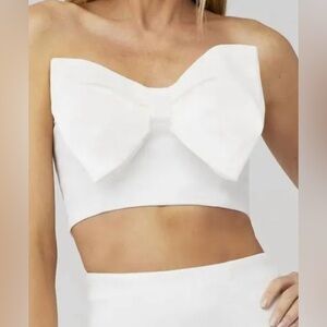 Show Me Your Mumu white bow top